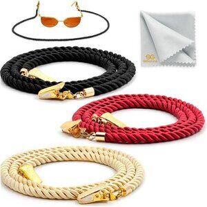 Glasses Strap String Holder Cord -Terylene Eyeglasses Strap Holders -Eye Glasses
